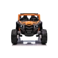 Duży Buggy dla dzieci UTV X3 Off-Road 2-osobowy 4 x 200W Pomarańczowy BBH-028.POM